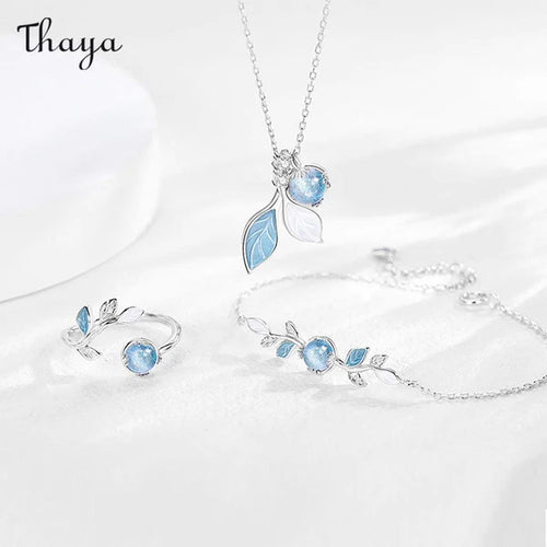 925 Silver Leaf Series Set